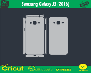 Samsung Galaxy J3 Skin Vector Template low price