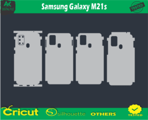 Samsung Galaxy M21s Skin Vector Template