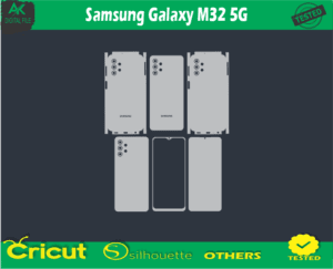 Samsung Galaxy M32 5G Skin Vector Template