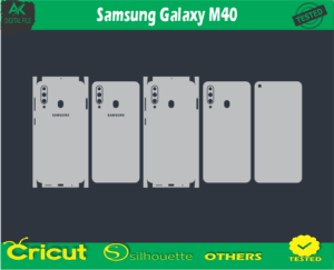 Samsung Galaxy M 40 Skin Vector Template