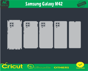 Samsung Galaxy M 42 Skin Vector Template