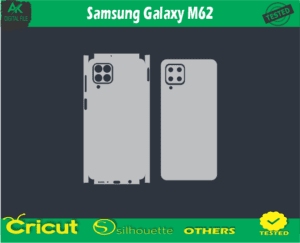 Samsung Galaxy M62 Skin Vector Template