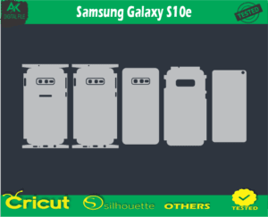 Samsung Galaxy S10e Skin Vector Template