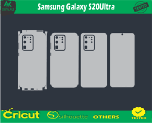 Samsung Galaxy S20 Ultra Skin Vector Template