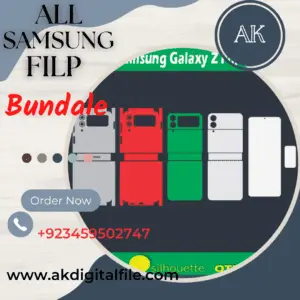 Samsung Galaxy Z Flip Skin Vector Template low price