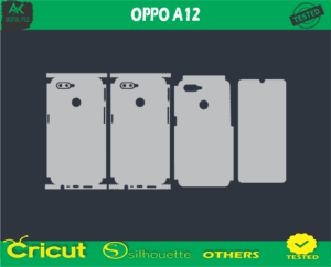 OPPO A12 Skin Vector Template low price