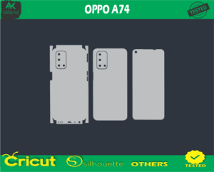 OPPO A74 Skin Vector Template low price
