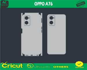 OPPO A76 Skin Vector Template low price