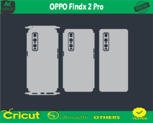 OPPO Findx 2 Pro Skin Vector Template low price