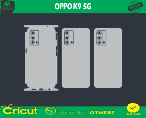 OPPO K9 5G Skin Vector Template low price