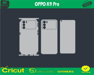 OPPO K9 Pro Skin Vector Template low price