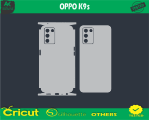 OPPO K9s Skin Vector Template low price