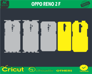 OPPO RENO 2 F Skin Vector Template low price