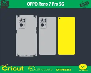 OPPO Reno 7 Pro 5G Skin Vector Template low price