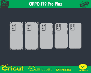 OPPO f19 Pro Plus Skin Vector Template low price