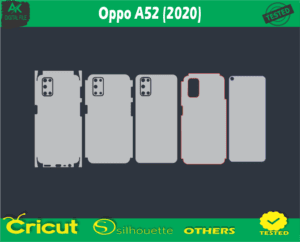 Oppo A52 (2020) Skin Vector Template low price