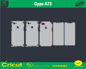 Oppo A73 Skin Vector Template low price