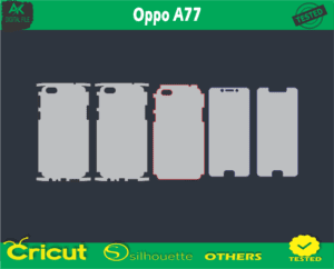 Oppo A77 Skin Vector Template low price