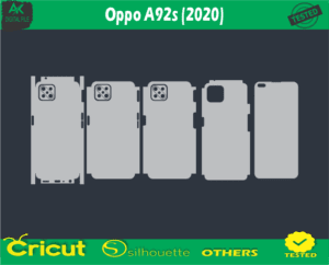 Oppo A92s (2020) Skin Vector Template low price