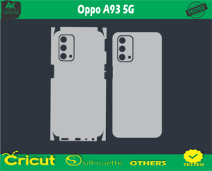 Oppo A93 5G Skin Vector Template low price