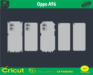 Oppo A96 Skin Vector Template low price