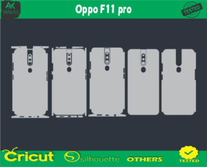 Oppo F11 pro Skin Vector Template low price