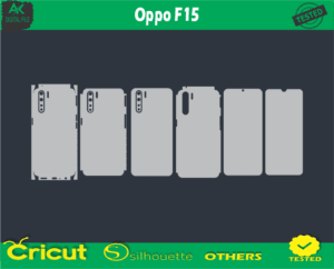 Oppo F15 Skin Vector Template low price