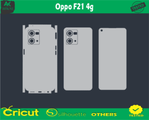 Oppo F21 4g Skin Vector Template low price
