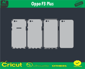 Oppo F3 Plus Skin Vector Template low price