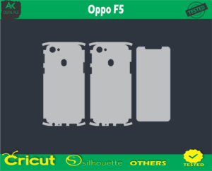 Oppo F5 Skin Vector Template low price