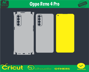 Oppo Reno 4 Pro Skin Vector Template low price