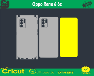 Oppo Reno 6 6z Skin Vector Template low price