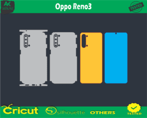 Oppo Reno3 Skin Vector Template low price