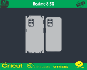 Realme 8 5G Skin Vector Template cheep price