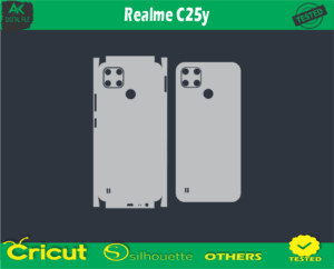 Realme C25y Skin Vector Template low price