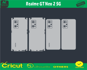 Realme GT Neo 2 5G Skin Vector Template low price