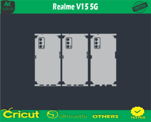 Realme V15 5G Skin Vector Template low price