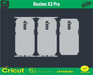 Realme X2 Pro Skin Vector Template low price