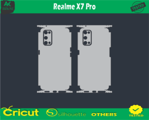 Realme X7 Pro Skin Vector Template low price