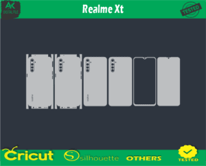 Realme Xt Skin Vector Template low price