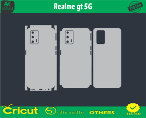 Realme gt 5G Skin Vector Template low price