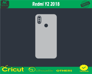 Redmi Y2 2018 Skin Vector Template