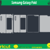 Samsung Galaxy Z Fold bundle Skin Vector Template low price - Image 3