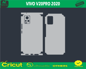 VIVO V20 PRO 2020 Skin Vector Template low price