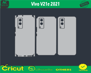 Vivo V21e 2021 Skin Vector Template low price