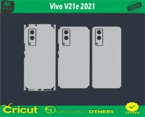 Vivo V21e 2021 Skin Vector Template low price