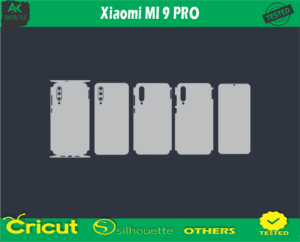 Xiaomi MI 9 PRO Skin Vector Template low price