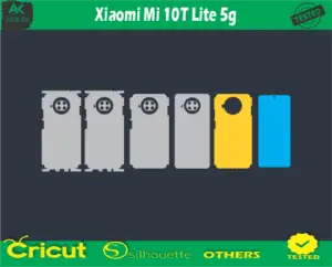 Xiaomi Mi 10T Lite 5g Skin Vector Template 2020