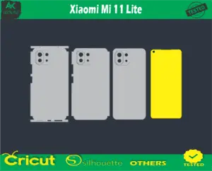 Xiaomi Mi 11 Lite Skin Vector Template low price 2021