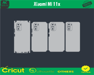 Xiaomi Mi 11x Skin Vector Template low price